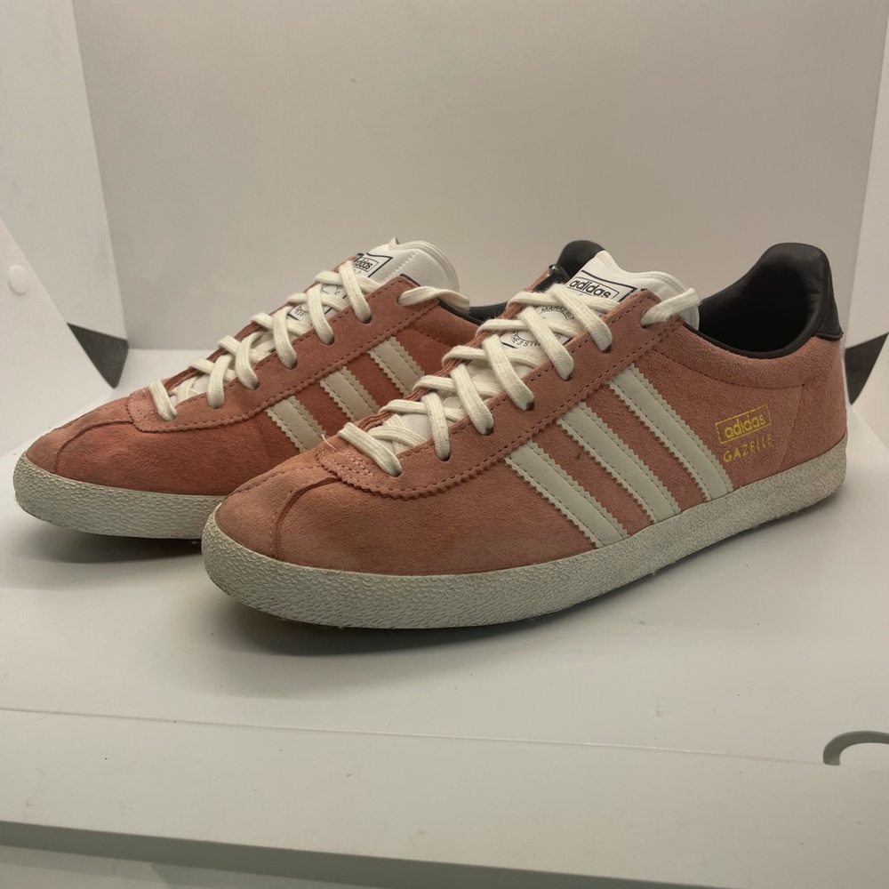 Adidas Gazelle Shoes - Fade Rose Size 7 - Picture 5 of 13